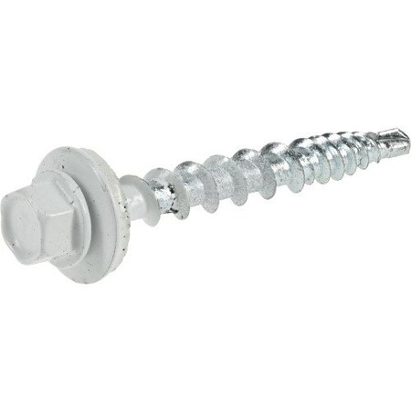 Lb 10X1.5Wht Roof Screw